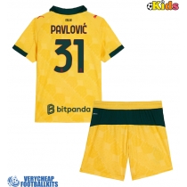 AC Milan Strahinja Pavlovic #31 Replica Third Minikit 2025-26 Short Sleeve (+ pants)